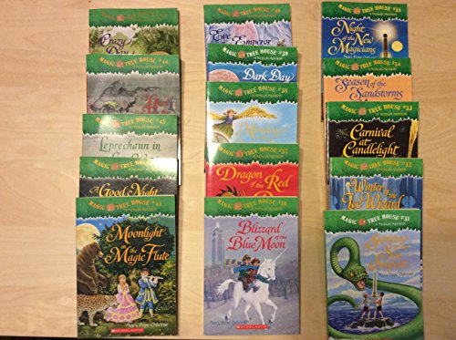 Magic Tree House Merlin Missions Collections 17 Books Set (Books29-45)