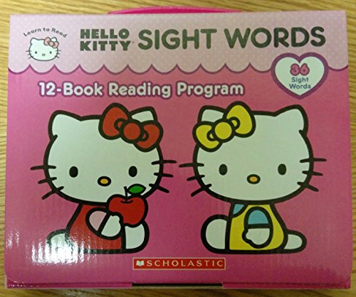 Hello Kitty Sight Words 12-Book Reading Program