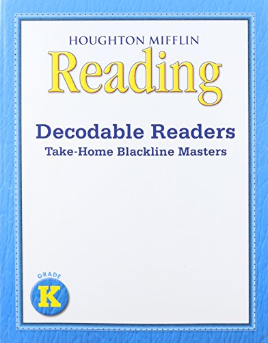 Decodable Reader Blackline Master Grade K (Journeys)