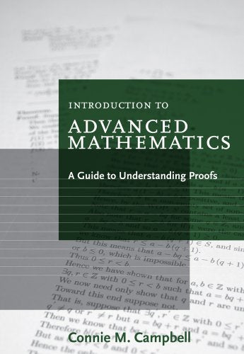 Introduction to Advanced Mathematics: A Guide to Understanding Proofs