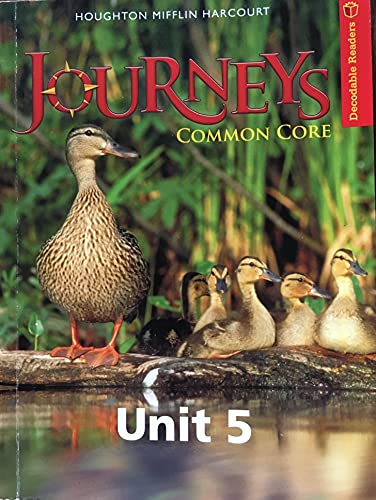 Journeys, Decodable Reader Level 1 Unit 5: Houghton Mifflin Harcourt Journeys (Hmr Journeys/Medallions/portals 2010-12)