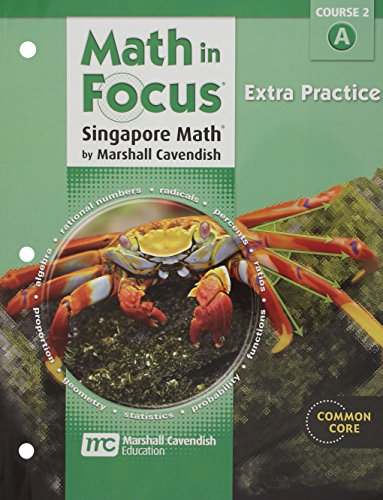 Math in Focus: Singapore Math: Extra Practice, Book a Course 2