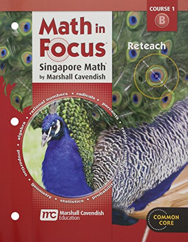 Math in Focus: Singapore Math Reteach Book Grade 6