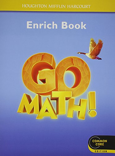 Go Math! Enrich Book, Grade 4: Common Core Edition