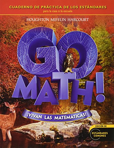 GO Math! Vivan Las matemáticas: Student Practice Book Grade 6 (Spanish Edition)