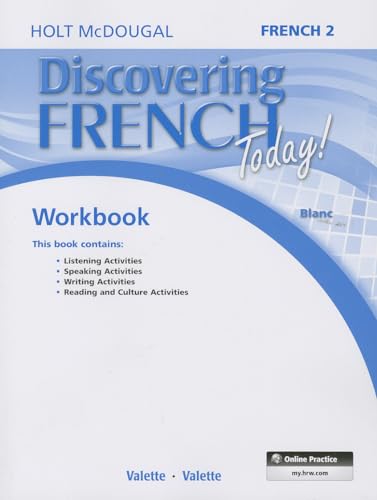 Discovering French Today: Student Edition Workbook Level 2