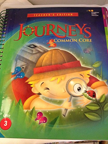 Houghton Mifflin Harcourt Journeys: Teacher's Edition Volume 3 Grade 1 2014