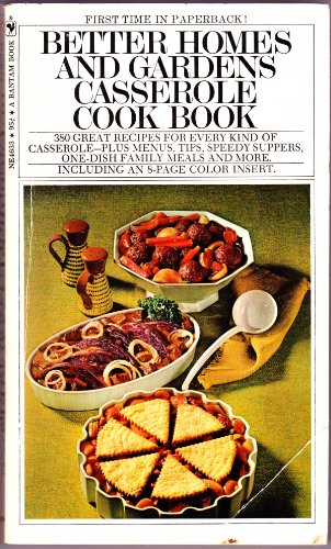 Better Homes and Gardens casserole cookbook