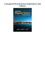 Conceptual Physical science Explorations - 2nd ed.