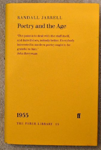 Poetry and the Age (The Faber Library series)