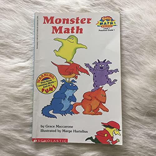 Monster Math (Scholastic Reader, Level 1)