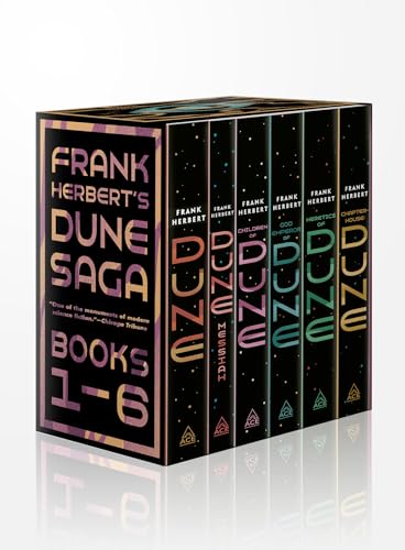 Frank Herbert's Dune Saga 6-Book Boxed Set: Dune, Dune Messiah, Children of Dune, God Emperor of Dune, Heretics of Dune, andChapterhouse: Dune