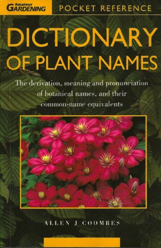 Dictionary of Plant Names