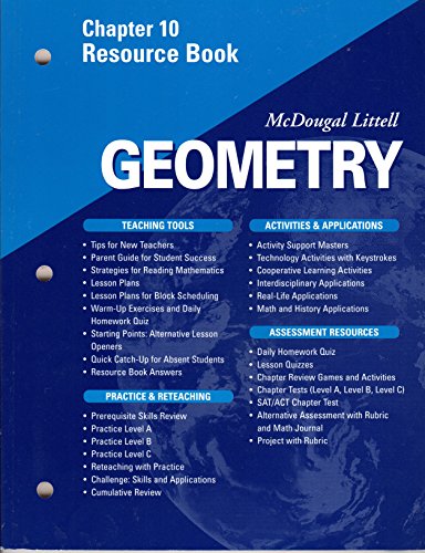 McDougal Littell - Geometry - Chapter 10 Resource Book