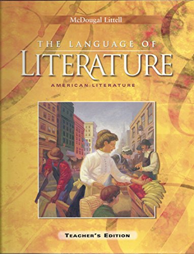 McDougal Littell Language of Literature: Teachers Edition Grade 11 2002