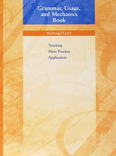 Grammar, Usage, and Mechanics Book: Teaching More Practice Application, Grade 9 (Workbook Edition)