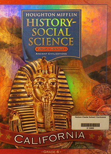 Houghton Mifflin History Social Science California: Student Edition Level 6 2007