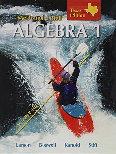 Holt McDougal Larson Algebra 1: Students Edition Algebra 1 2007
