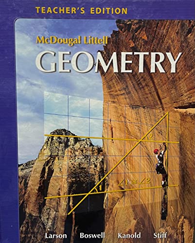 McDougal Littell Geometry, Teacher's Edition