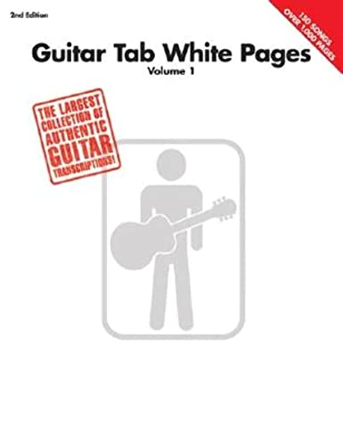 Guitar Tab White Pages – Volume 1 (2nd Edition) | Guitar Tablature Songbook with 150 Rock Blues Songs | Sheet Music for Electric Guitar | Note-for-Note Transcriptions | Hal Leonard Guitar Recording