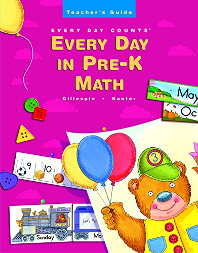 Great Source Every Day Counts: in Pre-k: Math Teacher's Guide Grade Pre-k (Every Day in Pre K)