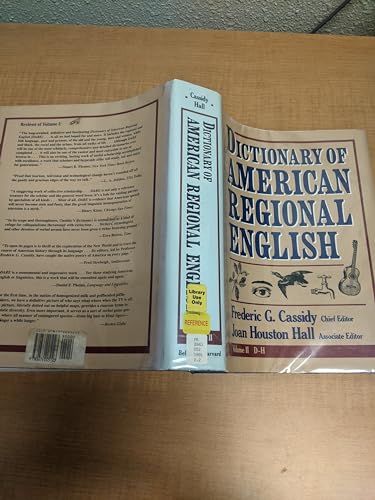 Dictionary of American Regional English: Volume 2: D-H