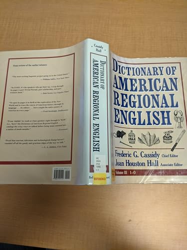 I-O (III) (Dictionary of American Regional English) (Volume III)