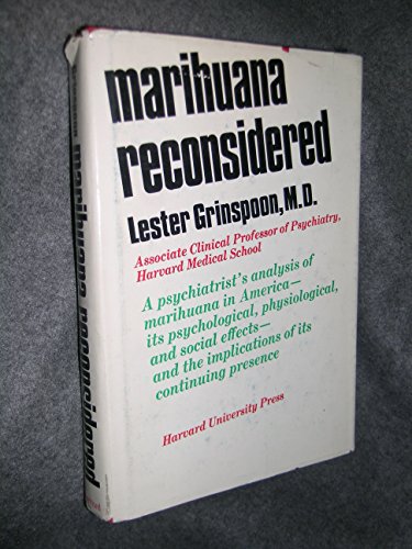 Marihuana reconsidered