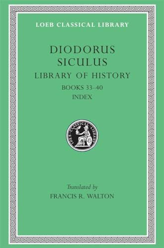 Library of History, Volume XII: Books 33–40. Index