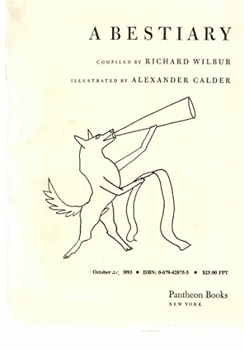 Bestiary, A