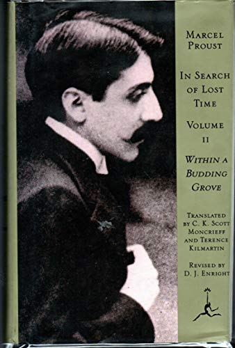 In Search of Lost Time, Volume 2: Within a Budding Grove (Modern Library)