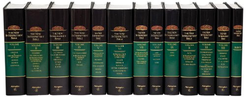 New Interpreter's Bible (12 Volume Set + Index)