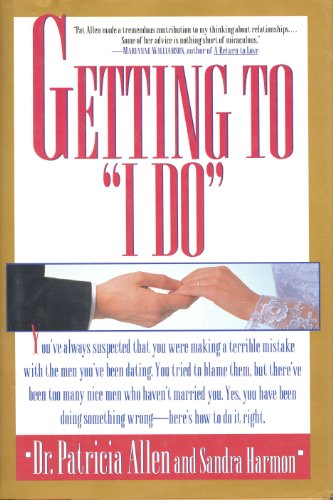 Getting to "I Do