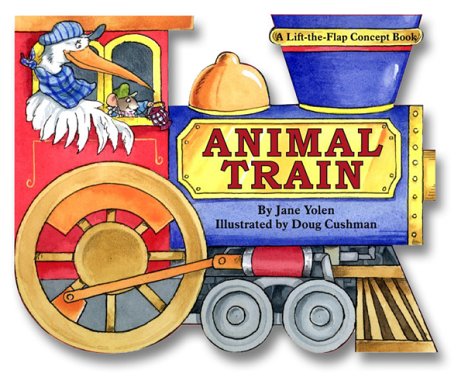 Animal Train : A Lift-the-Flap Concept Book