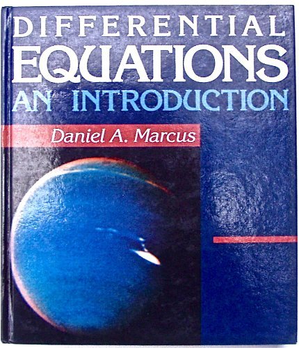 Differential Equations: An Introduction