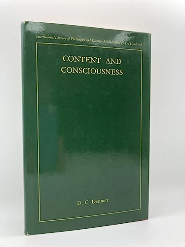Content and consciousness, (International library of philosophy and scientific method)
