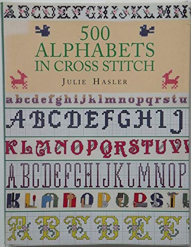 500 Alphabets in Cross Stitch