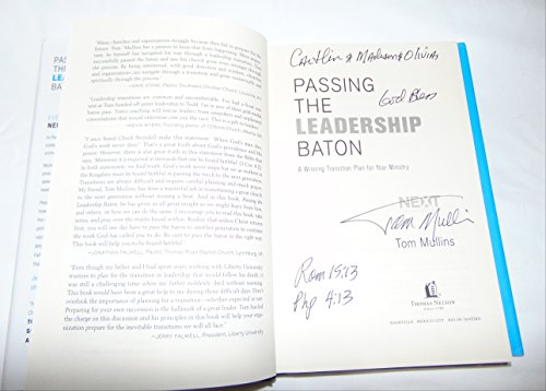 Passing the Leadership Baton: A Winning Transition Plan for Your Ministry