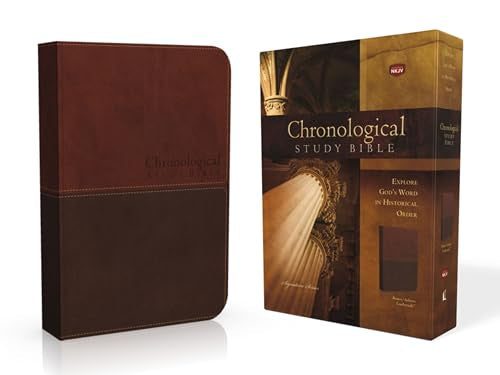 NKJV, Chronological Study Bible, Leathersoft, Brown: Holy Bible, New King James Version
