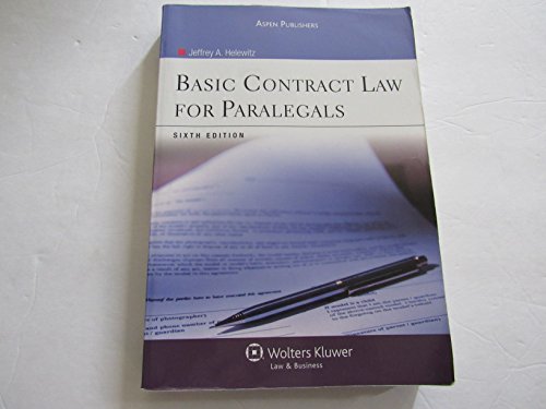 Basic Contract Law for Paralegals