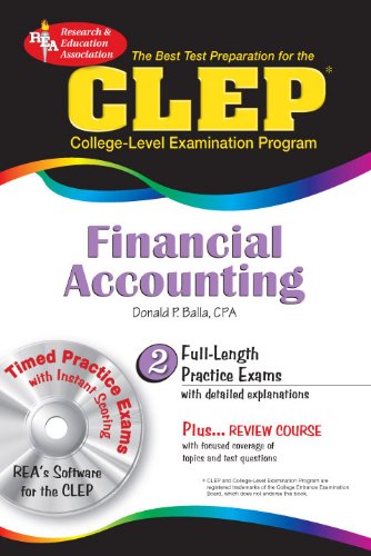 CLEP Financial Accounting w/ CD-ROM (CLEP Test Preparation)