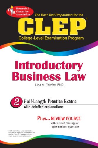 CLEP Introductory Business Law (CLEP Test Preparation)