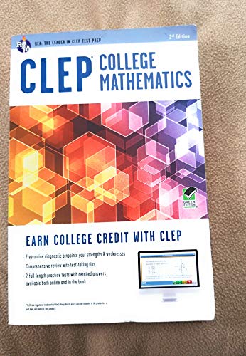 CLEP® College Mathematics Book + Online (CLEP Test Preparation)