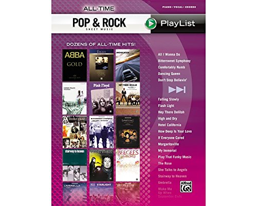 All-Time Pop & Rock Hits: Sheet Music Playlist Series