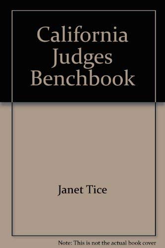 California Judges Benchbook / Search & Seizure / 2nd Edition