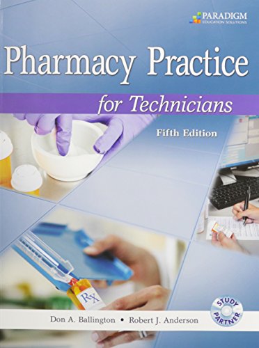 Pharmacy Practice for Technicians