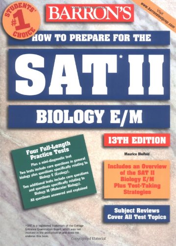 How to Prepare for the SAT II Biology E/M