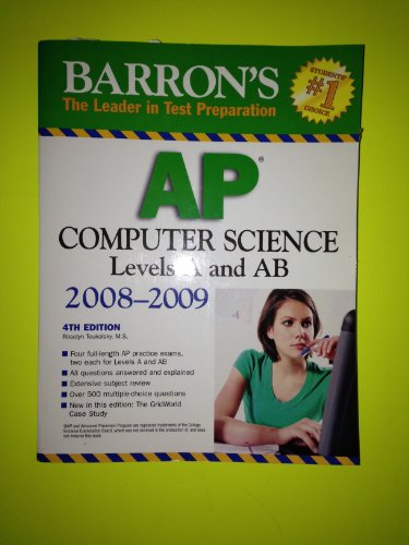 Barron's AP Computer Science, Levels A and AB