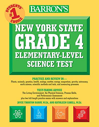 New York State Grade 4 Elementary-Level Science Test (Barron's Test Prep NY)