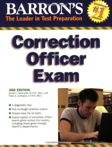 Barron's Correction Officer Exam